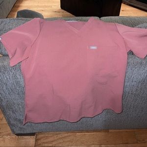 Figs muave scrub set size large